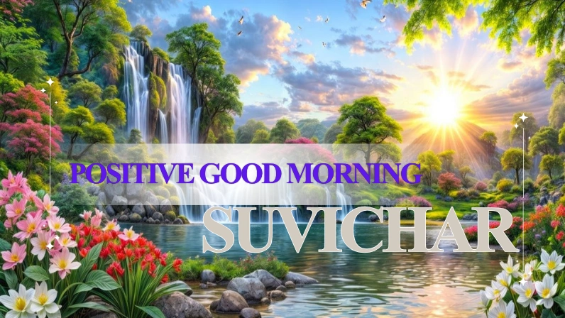 positive good morning suvichar in hindi