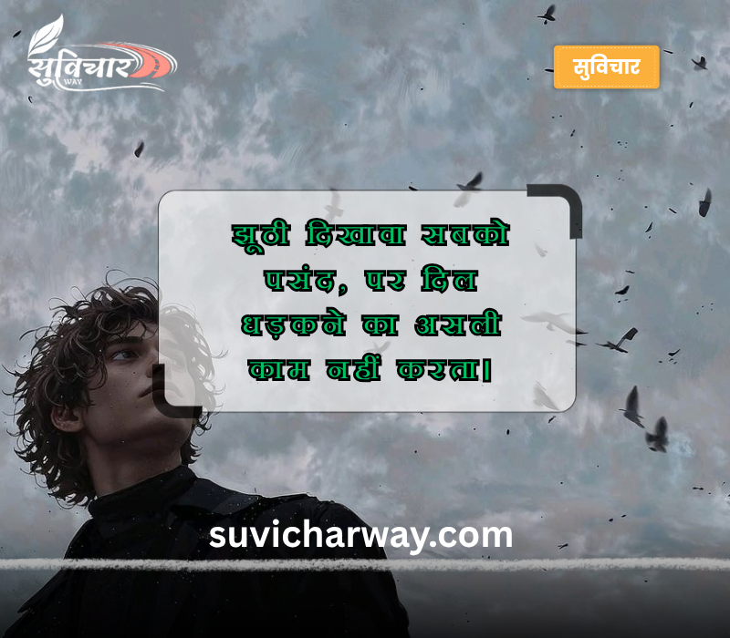 Jhuthi Dikhawa Status