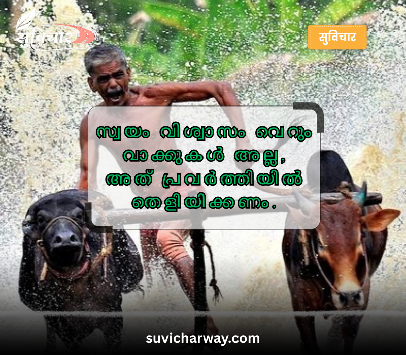 Self Confidence Motivational Quotes in Malayalam