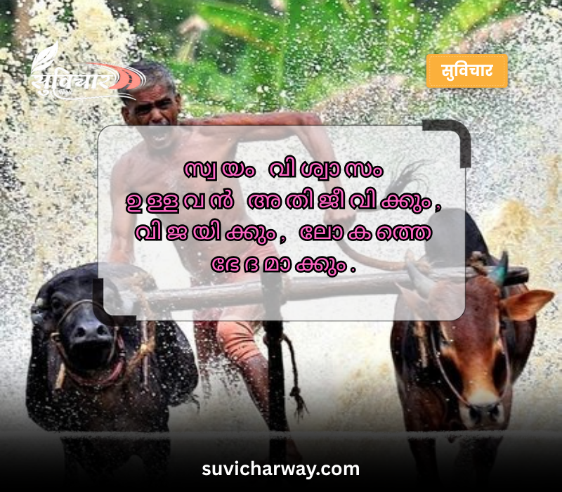 Self Confidence Motivational Quotes in Malayalam